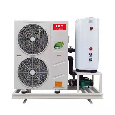 Στον τοίχο τοποθετημένη 20kw αντλία θερμότητας πηγής αέρα για ηλεκτρική θερμαντήρα νερού 220v ντουζάρα