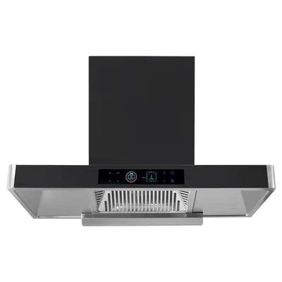 Εγκατάσταση τοίχου Κουζίνα Νησί Range Hood με κορυφή αναρρόφηση και 2 * 1.5W λαμπτήρα LED
