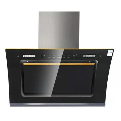 Εγκατάσταση τοίχου Κουζίνα Νησί Range Hood με κορυφή αναρρόφηση και 2 * 1.5W λαμπτήρα LED