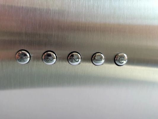 Σύγχρονο Ασημένιο και Χρυσό Μεγάλο Ανέχυρο Τσιμεντέλα Κουζίνα Κουκούκι για Κουζίνα Χρυσό Χρώμα