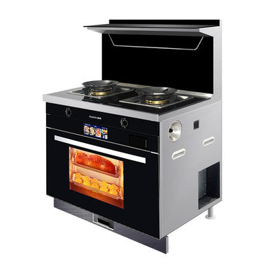 Ενσωματωμένο φούρνο με 2 καυστήρες Φωτογραφία Φούρνος αερίου Ατμός και φούρνος από την κατασκευή