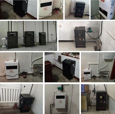 Ηλεκτρικός συνδυασμός λέβητα με τηλεχειρισμό για το κεντρικό σύστημα θέρμανσης και ζεστού νερού στο σπίτι