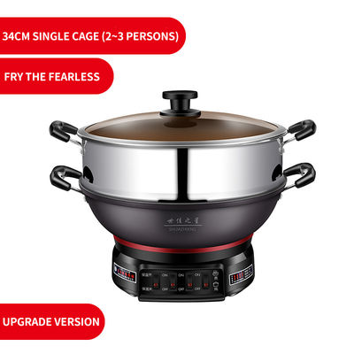 Το 2021 Non-Stick Stainless Steel Wok and Pot Set για τις ανάγκες εμπορικής βαθειάς τηγανίτισης αυγών