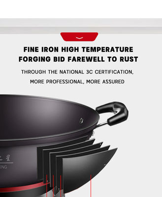 Σπιτική κουζίνα Μη κολλητική ηλεκτρική τηγάνι με έξυπνο έλεγχο θερμοκρασίας