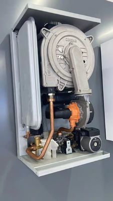 Προστασία κατά της υπερθέρμανσης 24kw CE Εναλλακτικός θερμαντήρας αερίου συμπύκνωσης πλήρως προμιγνισμένος