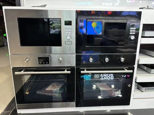 Οικογενειακό ηλεκτρικό φούρνο από ανοξείδωτο χάλυβα Μεγάλη χωρητικότητα Μηχανολογικός ρυθμιστής ελέγχου
