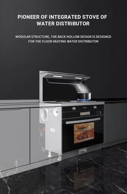 Οικιακή ενσωματωμένη κατσαρόλα με διπλή κουζίνα