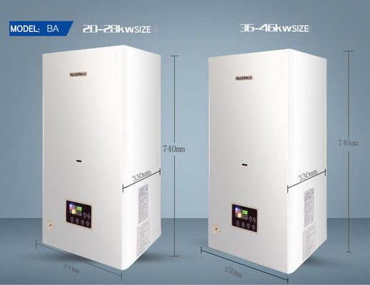 Πλεονέκτημα Γρήγορη θέρμανση 36KW λέβητα με φυσικό αέριο για ζεστό νερό και κεντρική θέρμανση οικιακής χρήσης