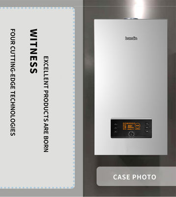 Σπίτι 28KW CE Στον τοίχο πλήρως προμιγνισμένο λέβητα αερίου συμπύκνωσης Χωρίς ιδιωτική μούχλα