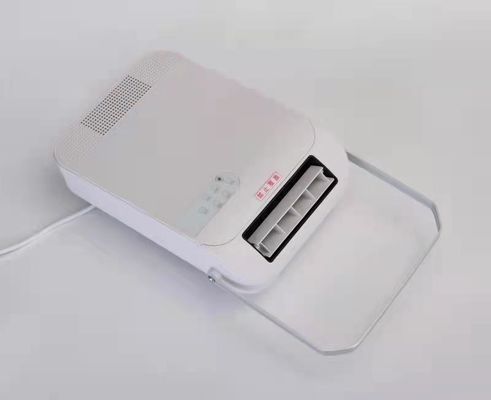 Λευκός 110-220V Ηλεκτρικός συνδετήρας ανεμιστήρας θερμού αέρα επαναφορτιζόμενο μίνι φορητό θερμαντήρες δωματίου